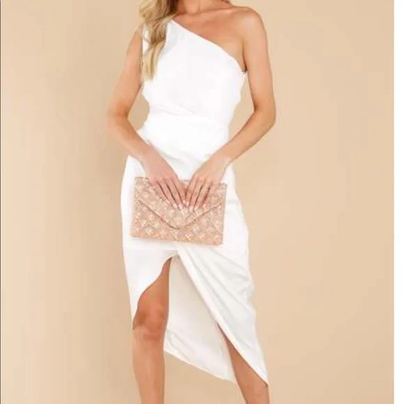 red dress boutique white dress White Cotton Eyelet Sleeveless Midi Dress - All Dresses